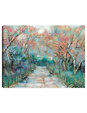Cuadro decorativo Vía II técnica mixta Cuadros Jr Primavera