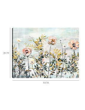 Cuadro decorativo Jardin Du Matin técnica mixta Cuadros Jr Primavera