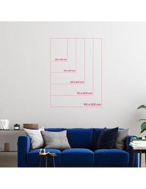 Litografía Canvas Lab Perfil de Flamenco por Alemi técnica impresión