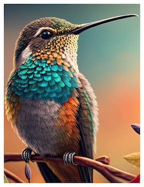 Litografía Un Toque Francés Animales técnica impresión