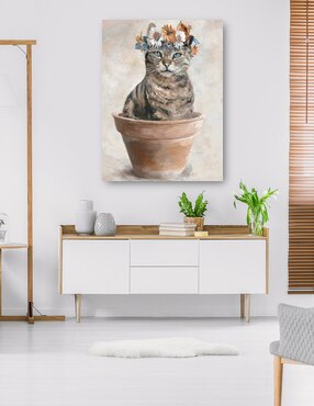 Cuadro decorativo técnica mixta Cuadros Jr Animales Domésticos