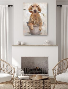 Cuadro decorativo técnica mixta Cuadros Jr Animales Domésticos