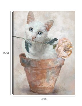 Cuadro decorativo técnica mixta Cuadros Jr Animales Domésticos