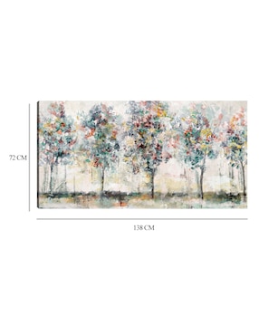Cuadro decorativo técnica mixta Cuadros Jr Bosques