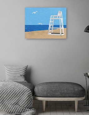 Cuadro decorativo técnica mixta Cuadros Jr Playas