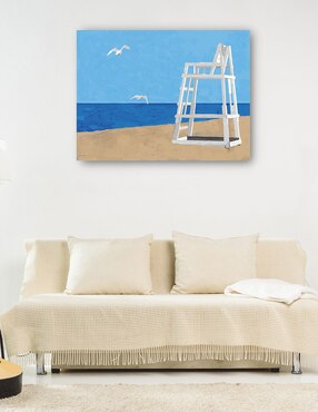 Cuadro decorativo técnica mixta Cuadros Jr Playas
