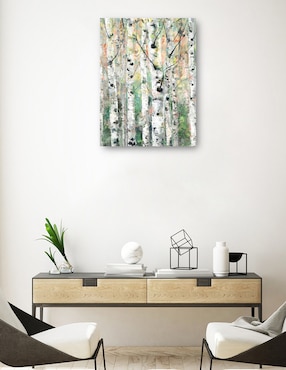 Cuadro decorativo técnica mixta Cuadros Jr Bosques