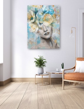 Cuadro decorativo técnica mixta Cuadros Jr Gente