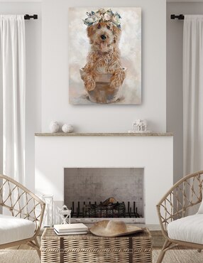 Cuadro decorativo técnica mixta Cuadros Jr Animales Domésticos