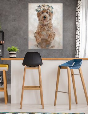 Cuadro decorativo técnica mixta Cuadros Jr Animales Domésticos