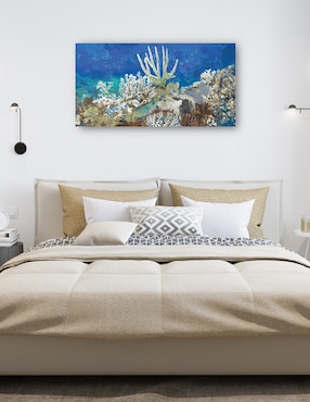 Cuadro decorativo técnica mixta Cuadros Jr Animales Marinos
