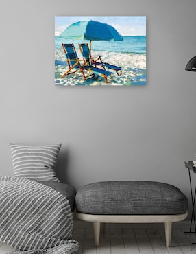 Cuadro decorativo técnica mixta Cuadros Jr Playas