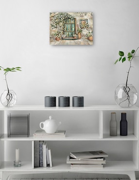 Cuadro decorativo técnica mixta Cuadros Jr Arquitectura