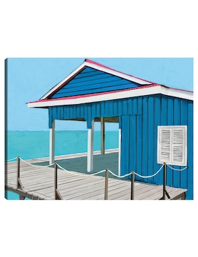 Cuadro decorativo técnica mixta Cuadros Jr Playas