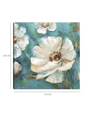 Cuadro decorativo técnica mixta Cuadros Jr Floración