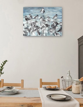 Cuadro decorativo técnica mixta Cuadros Jr Aves Silvestres