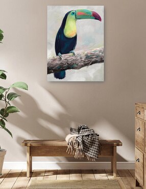 Cuadro decorativo técnica mixta Cuadros Jr Vida Silvestre