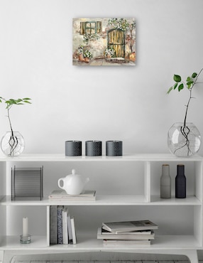 Cuadro decorativo técnica mixta Cuadros Jr Arquitectura