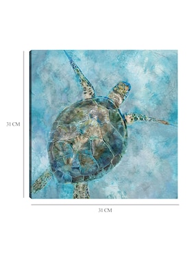 Cuadro decorativo técnica mixta Cuadros Jr Animales Marinos
