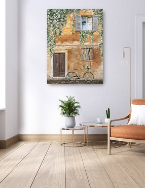 Cuadro decorativo técnica mixta Cuadros Jr Lugares