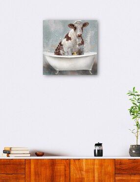 Cuadro decorativo técnica mixta Cuadros Jr Lugares