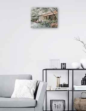 Cuadro decorativo técnica mixta Cuadros Jr Lugares