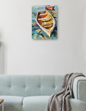 Cuadro decorativo técnica mixta Cuadros Jr Navegación