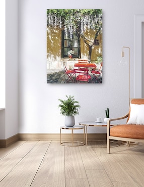 Cuadro decorativo técnica mixta Cuadros Jr Lugares