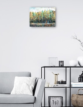Cuadro decorativo técnica mixta Cuadros Jr Bosques