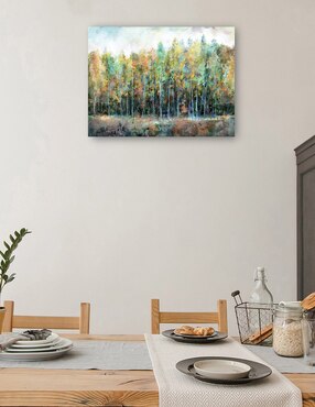 Cuadro decorativo técnica mixta Cuadros Jr Bosques