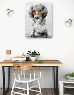 Cuadro decorativo técnica mixta Cuadros Jr Animales Domésticos