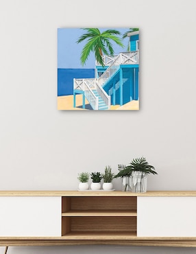 Cuadro decorativo técnica mixta Cuadros Jr Playas