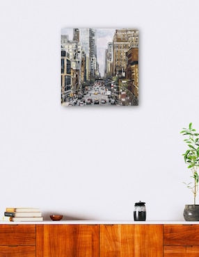 Cuadro decorativo técnica mixta Cuadros Jr Edificios