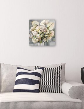 Cuadro decorativo técnica mixta Cuadros Jr Arreglo Floral