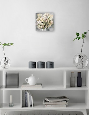 Cuadro decorativo técnica mixta Cuadros Jr Arreglo Floral
