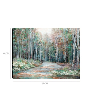 Cuadro decorativo técnica mixta Cuadros Jr Caminos