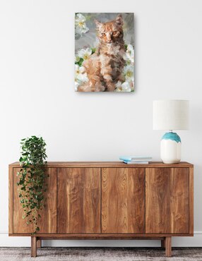 Cuadro decorativo técnica mixta Cuadros Jr Animales Domésticos