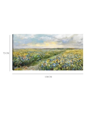 Cuadro decorativo técnica mixta Cuadros Jr Primavera
