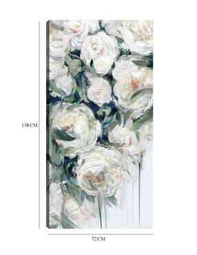 Cuadro decorativo técnica mixta Cuadros Jr Arreglo Floral