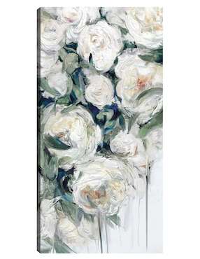 Cuadro decorativo técnica mixta Cuadros Jr Arreglo Floral