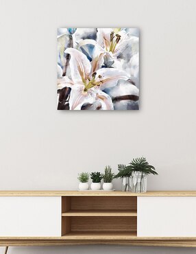 Cuadro decorativo técnica mixta Cuadros Jr Floración