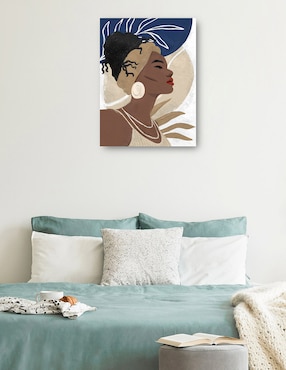 Cuadro decorativo técnica mixta Cuadros Jr Gente