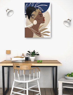 Cuadro decorativo técnica mixta Cuadros Jr Gente