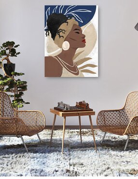 Cuadro decorativo técnica mixta Cuadros Jr Gente