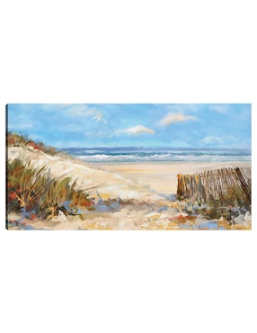 Cuadro decorativo técnica mixta Cuadros Jr Playas