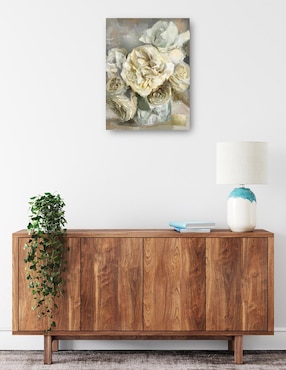 Cuadro decorativo técnica mixta Cuadros Jr Arreglo Floral