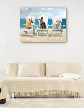 Cuadro decorativo técnica mixta Cuadros Jr Playas