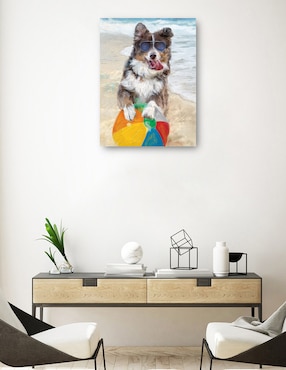 Cuadro decorativo técnica mixta Cuadros Jr Playas