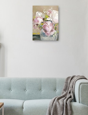 Cuadro decorativo técnica mixta Cuadros Jr Floreros