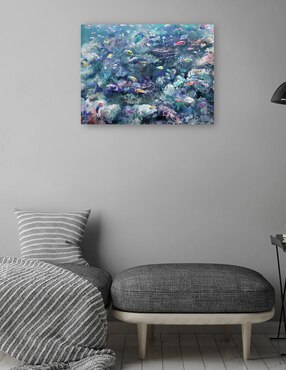 Cuadro decorativo técnica mixta Cuadros Jr Animales Marinos
